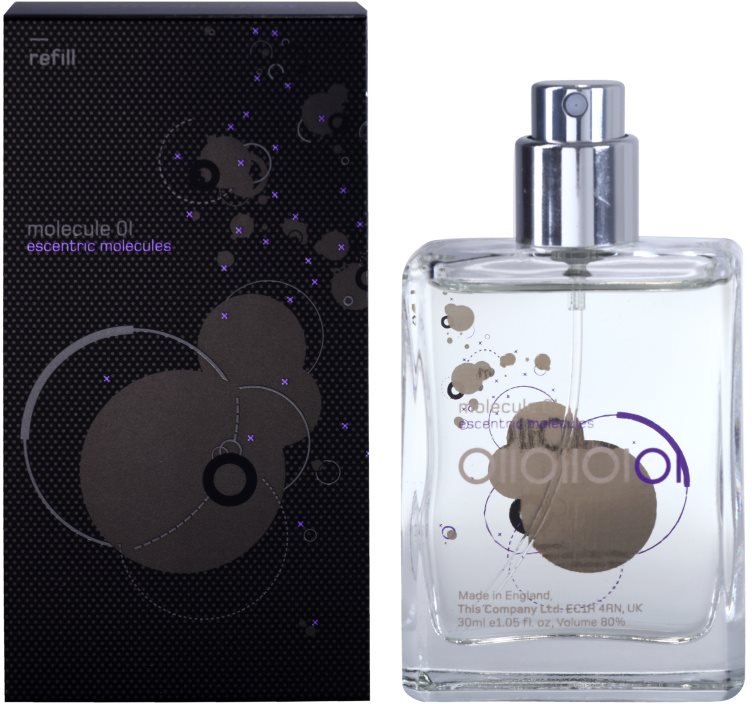 Escentric Molecules Molecule 01 Eau de Toilette Unisex 30 ml Navulling met Verstuiver