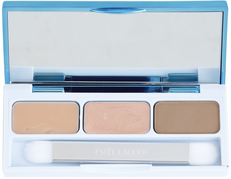 Estée Lauder New Dimension szemkontúrozó paletta ecsettel
