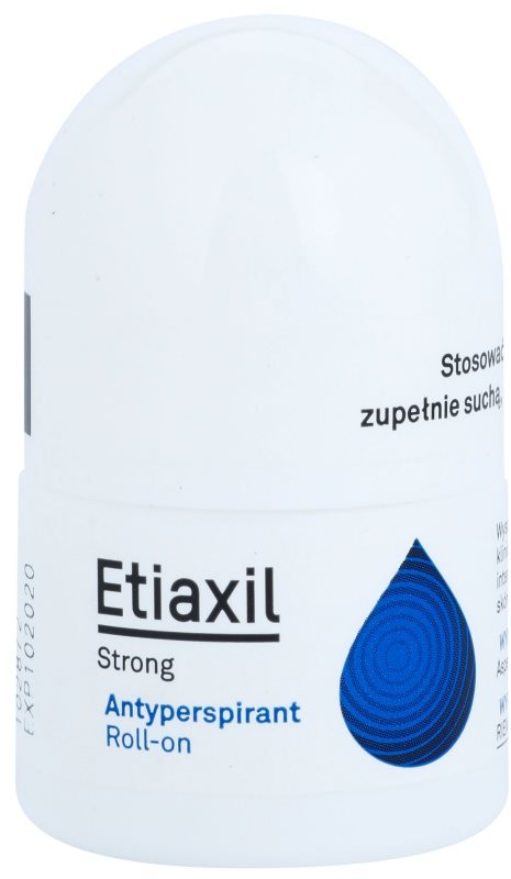 Etiaxil Strong antiperspirant roll-on z učinkom 5 dni proti prekomernemu potenju