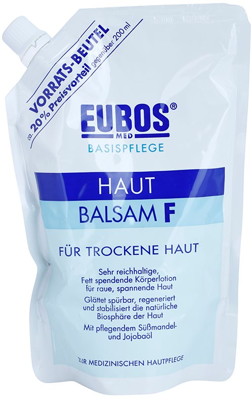 Eubos Basic Skin Care F lotiune de corp pentru piele uscata rezervă