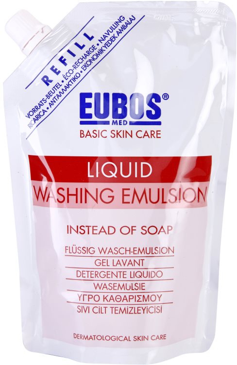 Eubos Basic Skin Care Red emulzija za umivanje nadomestno polnilo