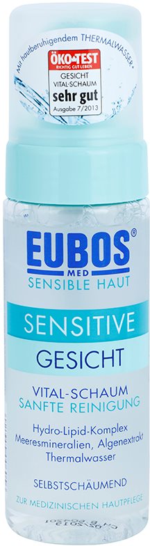 Eubos Sensitive Reinigungsschaum zur Beruhigung und Stärkung empfindlicher Haut