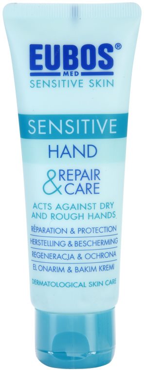 Eubos Sensitive crema regeneradora y protectora para manos