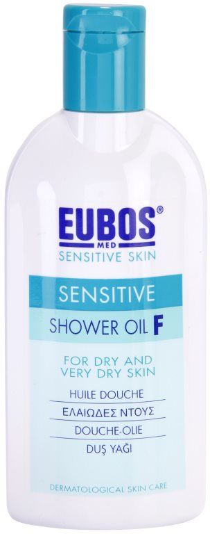 Eubos Sensitive tusoló olaj Száraz, nagyon száraz bőrre