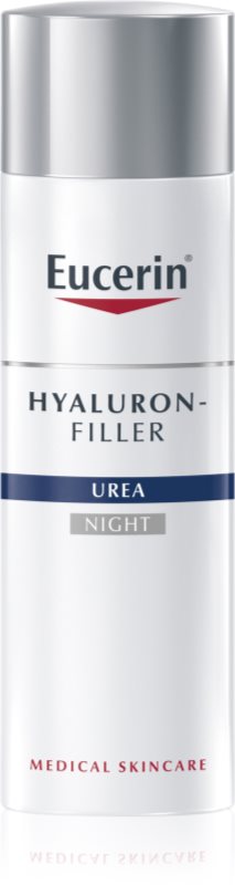 Eucerin Hyaluron-Filler Urea nočna krema proti gubam za zelo suho kožo