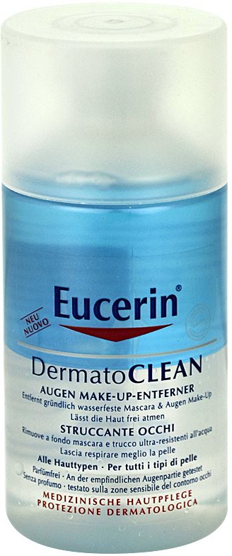 Eucerin DermatoClean odličovač očí pre všetky typy pleti
