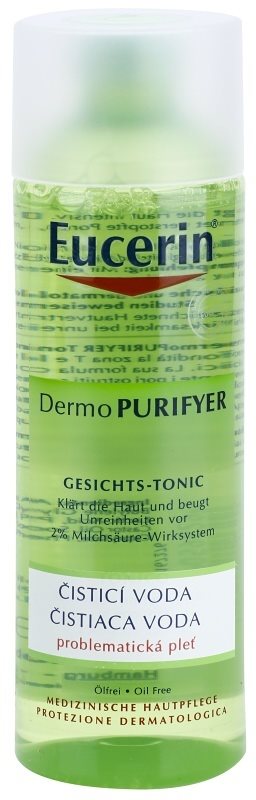 Eucerin Dermo Purifyer čisticí voda pro problematickou pleť, akné