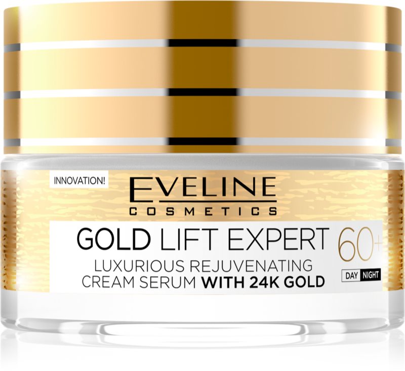 Eveline Cosmetics Gold Lift Expert dnevna in nočna krema 60+ s pomlajevalnim učinkom