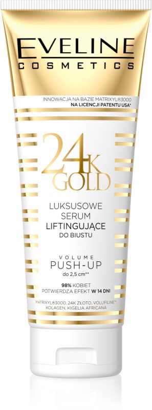Eveline Cosmetics Slim Extreme 24k Gold zpevňující sérum na poprsí