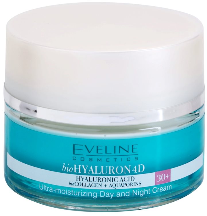 Eveline Cosmetics BioHyaluron 4D denní a noční krém 30+