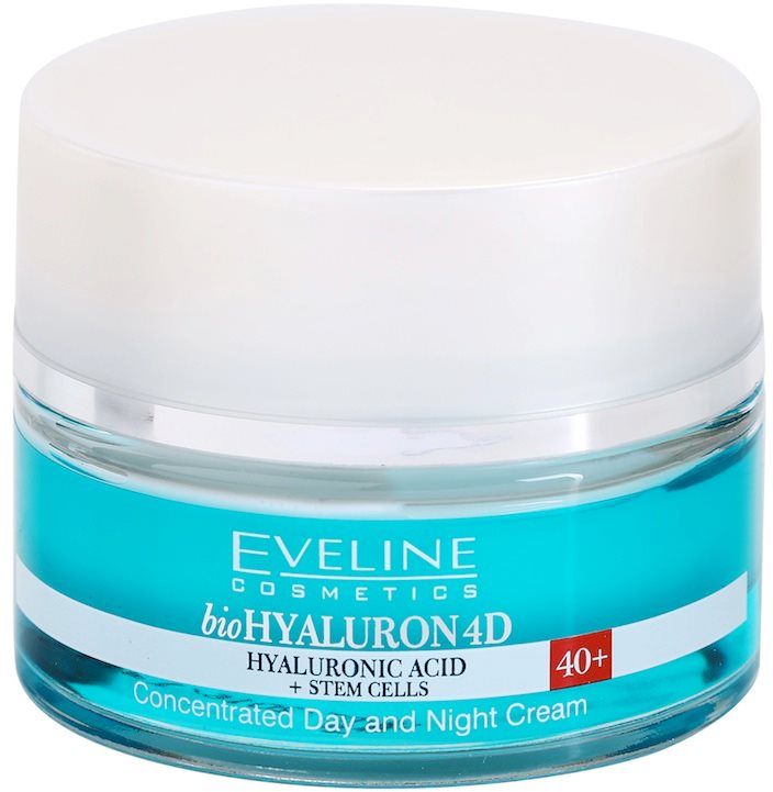 Eveline Cosmetics BioHyaluron 4D denní a noční krém 40+