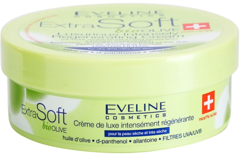 Eveline Cosmetics Extra Soft crema regeneradora intensa para pieles secas y muy secas