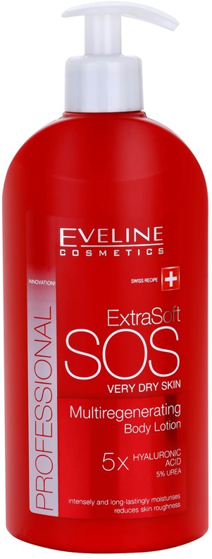 Eveline Cosmetics Extra Soft SOS Regenerating Body Milk For Very Dry Skin