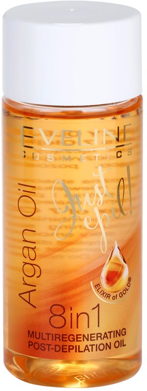 Eveline Cosmetics Argan Oil Just Epil! regeneráló olaj szőrtelenítés után