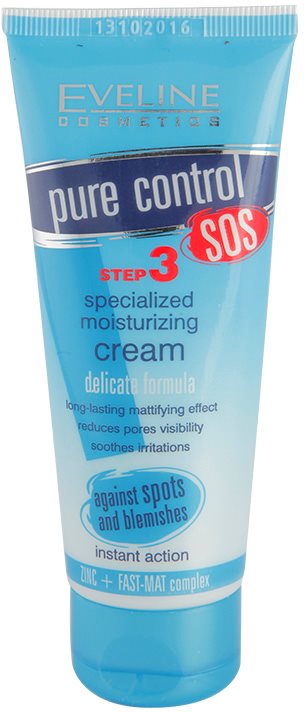 Eveline Cosmetics Pure Control crème matifiante hydratante