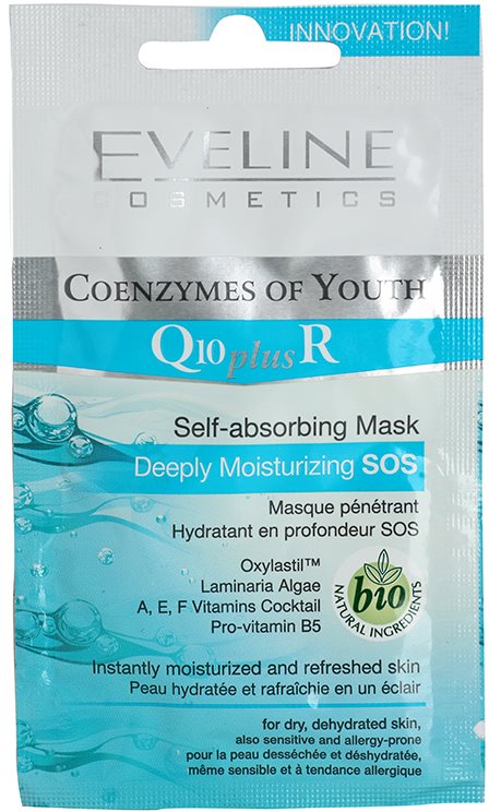 Eveline Cosmetics Q10 + R hydratační maska
