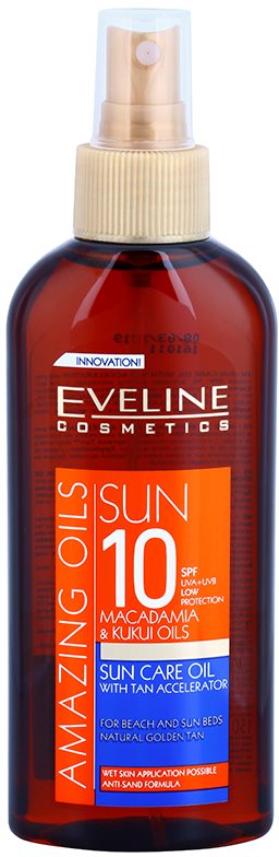 Eveline Cosmetics Sun Care olej na opalování ve spreji SPF 10