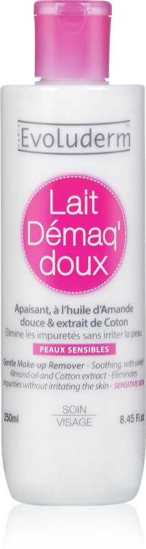Evoluderm Soothing lait démaquillant doux pour peaux sensibles