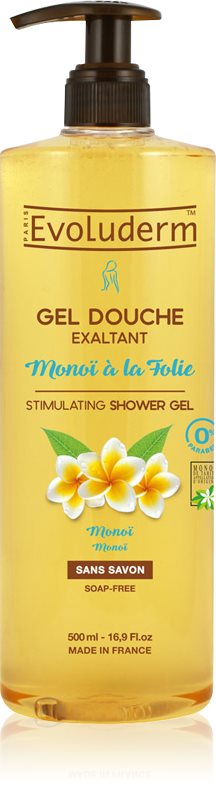 Evoluderm Monoi de Tahiti orzeźwiający żel pod prysznic