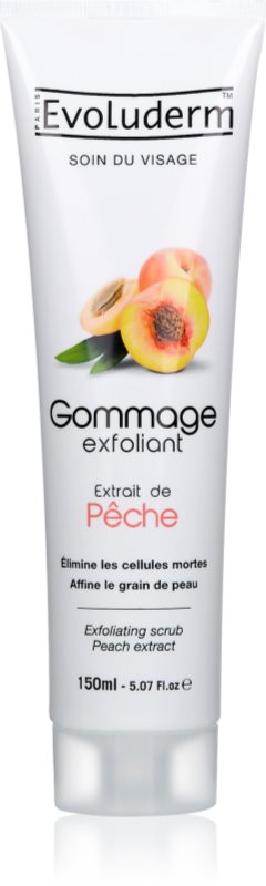 Evoluderm Face Care pleťový peeling s broskvovým extraktem