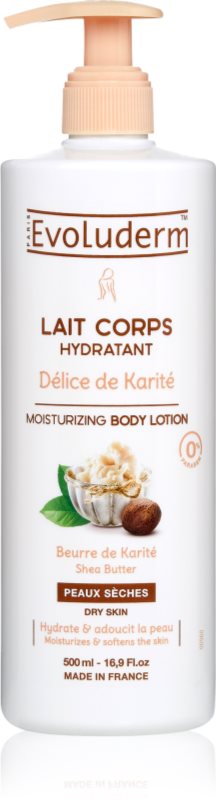Evoluderm Delice de Karite hydratační tělové mléko s bambuckým máslem