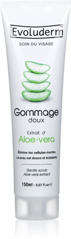 Evoluderm Face Care pleťový peeling s aloe vera