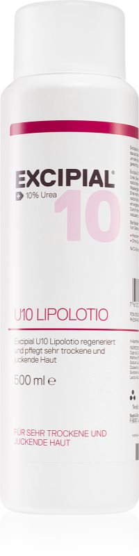Excipial M U10 Lipolotion hranilno mleko za telo za suho in razdraženo kožo