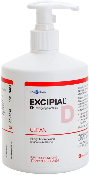 Excipial D Clean sapun delicat de maini