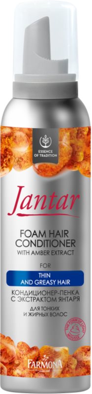 Farmona Jantar condicionador em espuma para cabelo fino e oleoso