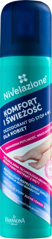 Farmona Nivelazione Feet deodorant pentru picioare 4 in 1