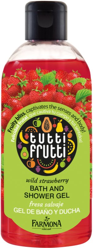Farmona Tutti Frutti Wild Strawberry gel de duche e banho