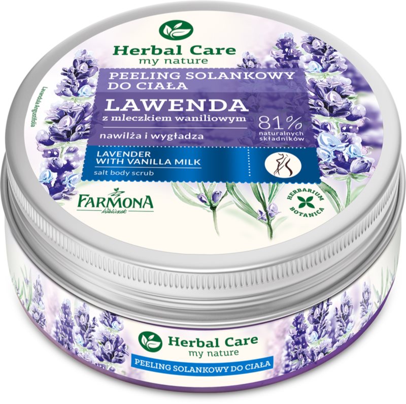 Farmona Herbal Care Lavender Salt Scrub With Moisturizing Effect
