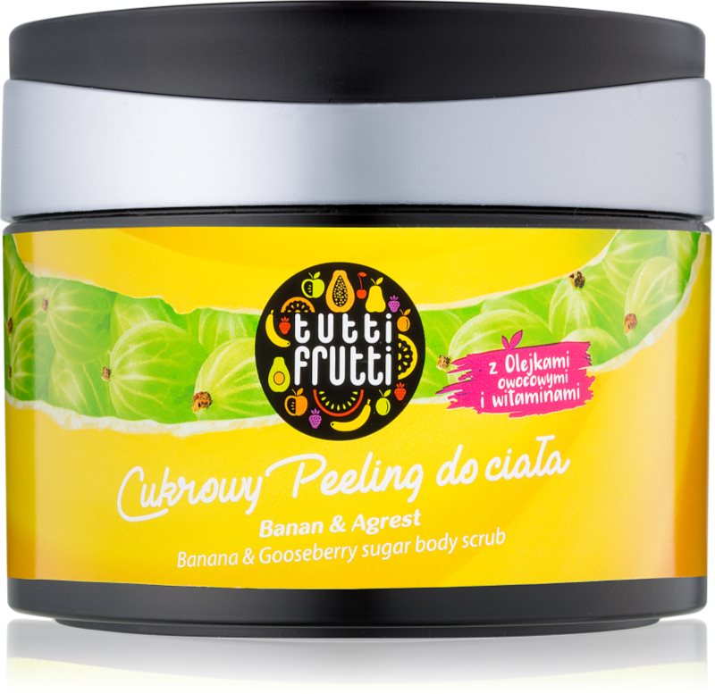 Farmona Tutti Frutti Banana & Gooseberry Sugar Body Scrub