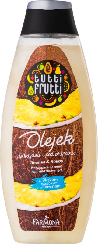 Farmona Tutti Frutti Pineapple & Coconut gel de dus si baie