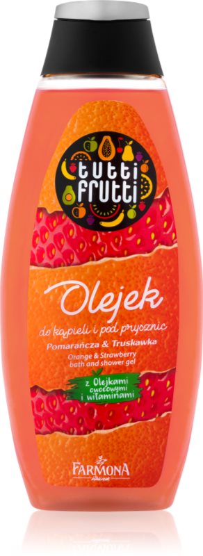 Farmona Tutti Frutti Orange & Strawberry sprchový a koupelový gelový olej