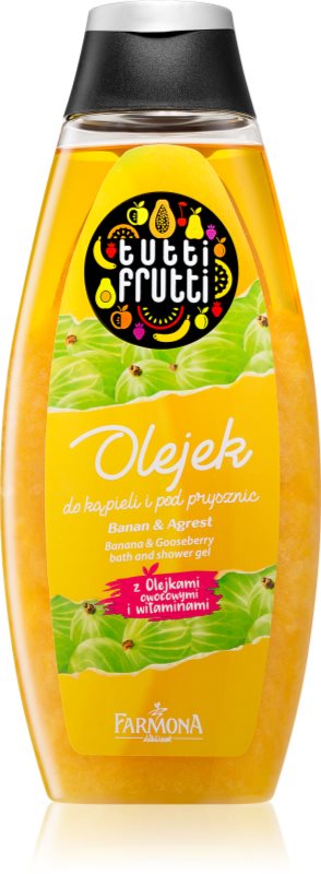 Farmona Tutti Frutti Banana & Gooseberry sprchový a kúpeľový gél