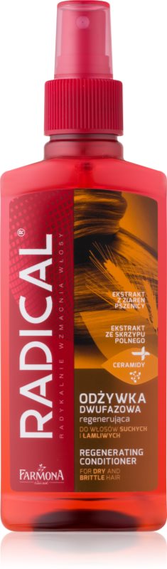 Farmona Radical Dry & Brittle Hair 2-fázový bezoplachový kondicionér pre suché a slabé vlasy