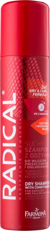 Farmona Radical Hair Loss șampon uscat și balsam 2 în 1, pentru păr degradat și care cade