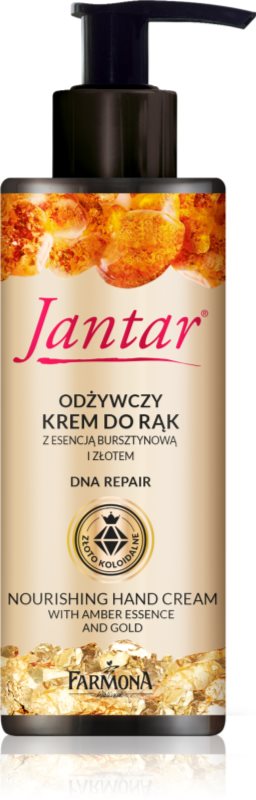 Farmona Jantar Gold výživný krém na ruky