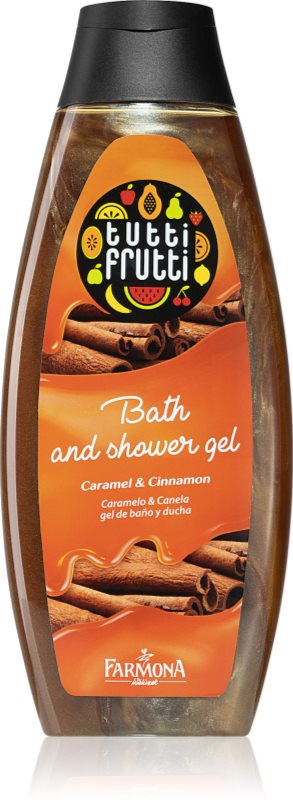 Farmona Tutti Frutti Caramel & Cinnamon sprchový a kúpeľový gél