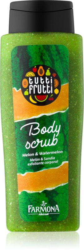 Farmona Tutti Frutti Melon & Watermelon exfoliant corp pentru piele neteda si delicata