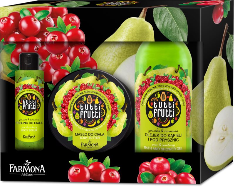 Farmona Tutti Frutti Pear & Cranberry kozmetická sada III.
