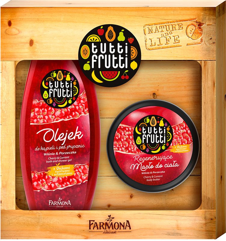 Farmona Tutti Frutti Cherry & Currant dárková sada I. (na tělo)