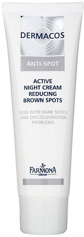 Farmona Dermacos Anti-Spot crème de nuit active pour réduire les taches pigmentaires
