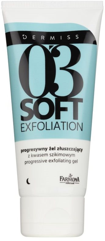 Farmona Dermiss Soft Exfoliation gel exfoliant purifiant pour restaurer la surface de la peau