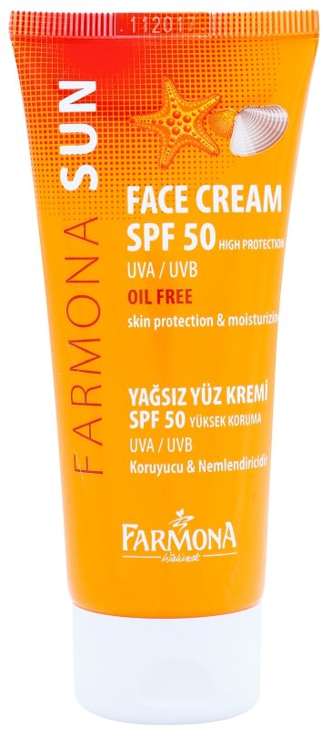Farmona Sun crema protectoare pentru tenul gras si mixt SPF 50