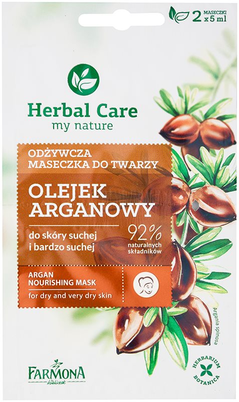 Farmona Herbal Care Argan Oil Nourishing Mask for Dry and Very Dry Skin