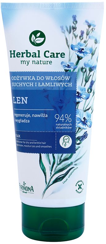 Farmona Herbal Care Flax Seed balsam regenerator pentru par uscat si fragil