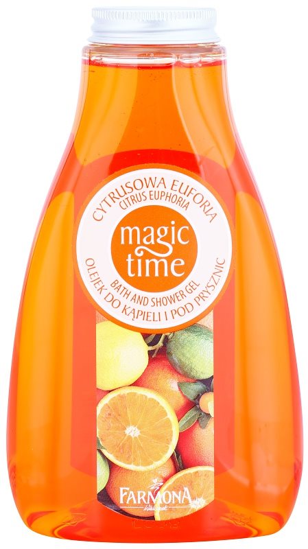Farmona Magic Time Citrus Euphoria gel de dus si baie cu efect de nutritiv