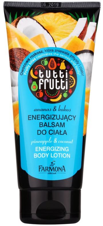 Farmona Tutti Frutti Pineapple & Coconut poživitveno mleko za telo